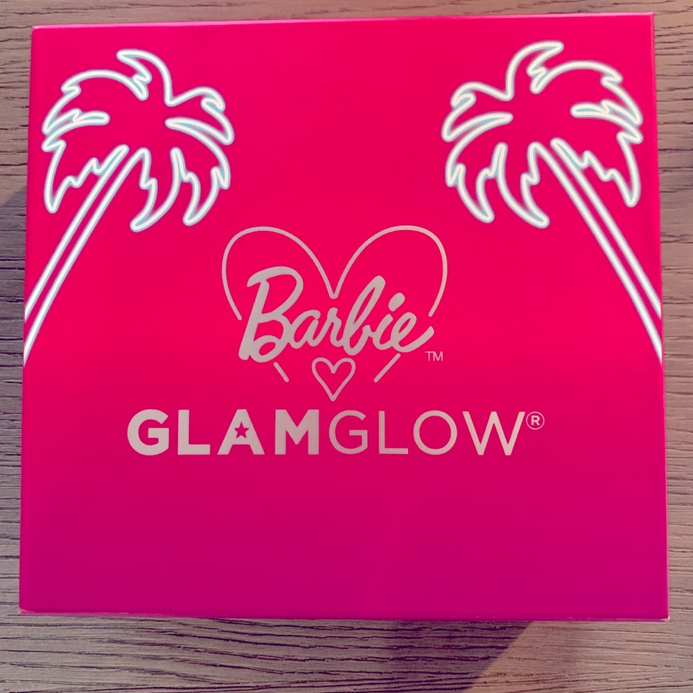 Barbie x Glamglow Supermud mask and Glamstarter moisturizer. New, never used.